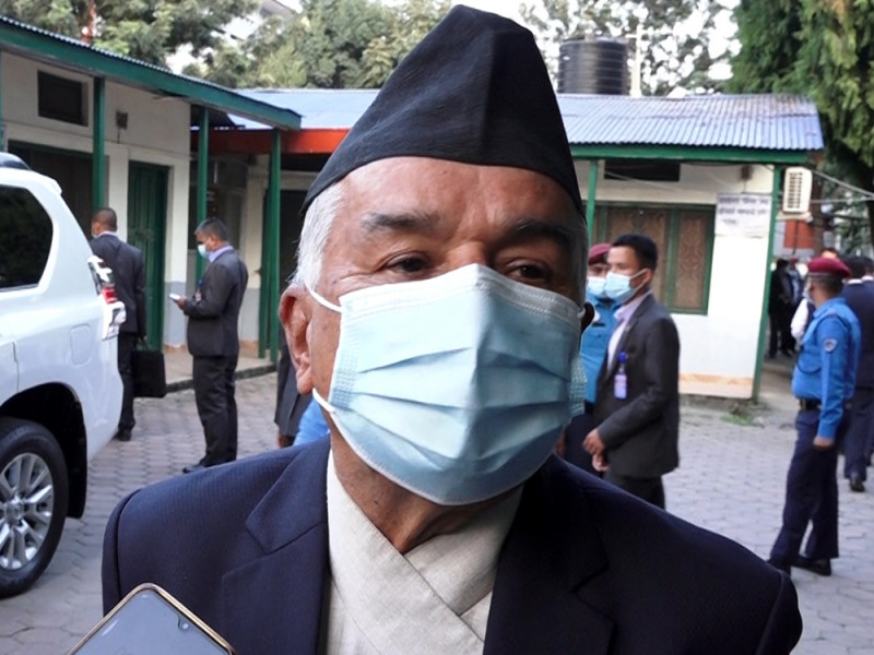 गठबन्धन टुटेको घाेषणा गर्दै रामचन्द्रले भने–अब हाम्राे हातमा केही रहेन
